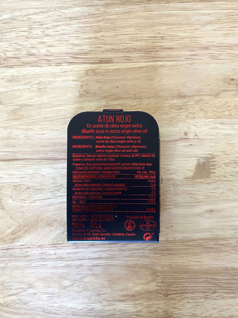 Atún rojo salvaje en aceite de Oliva Virgen Extra - Imagen 2
