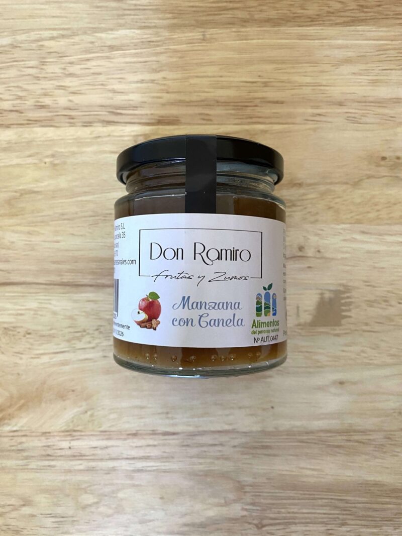 Mermelada extra de manzana con canela