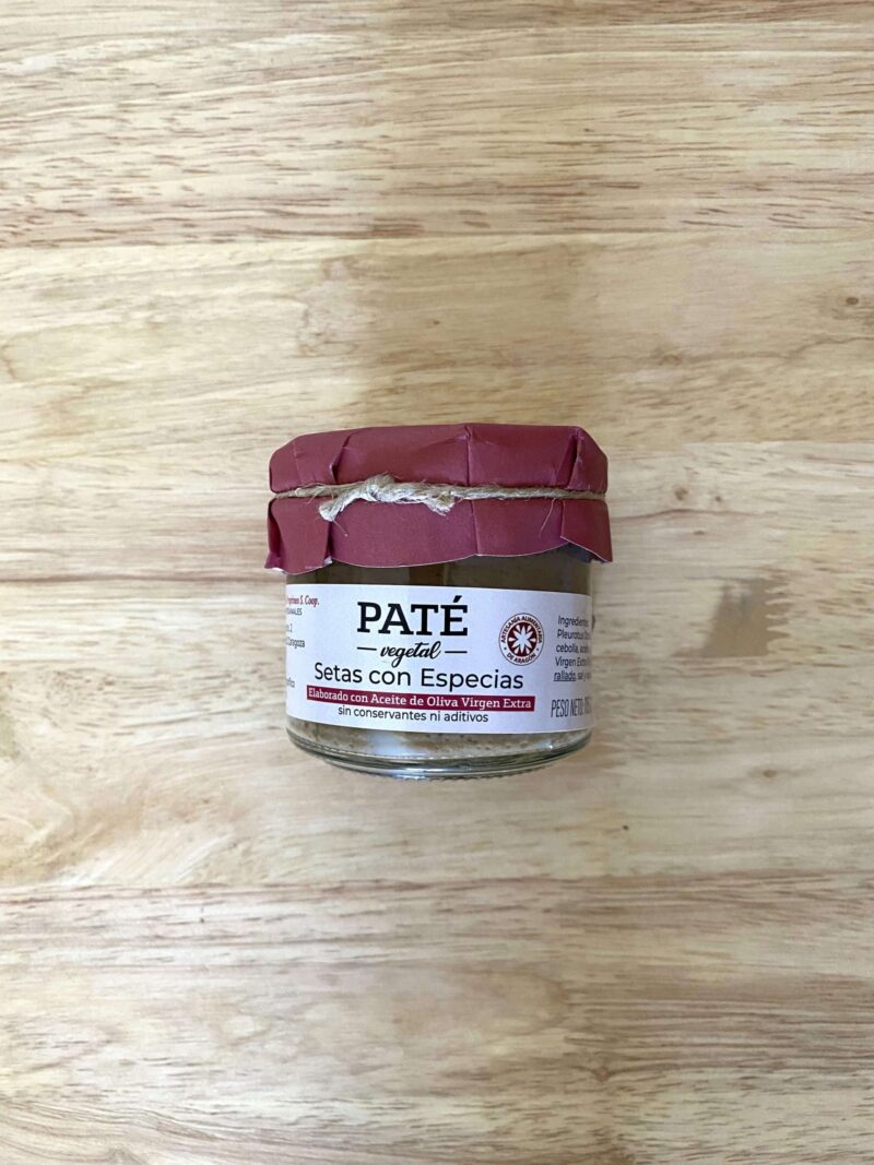 Paté Vegetal de Setas con Especias