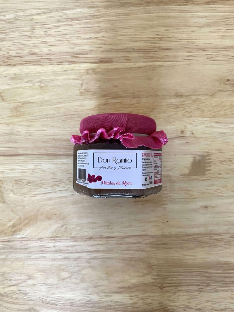 Mermelada extra de pétalos de rosa