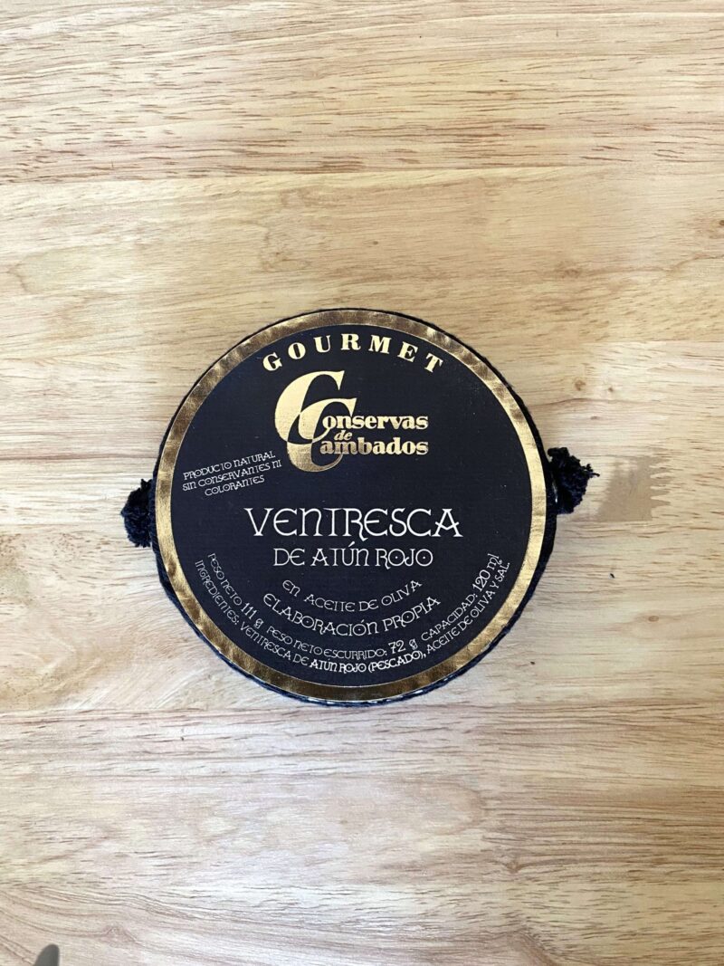 Ventresca de Atún rojo en aceite de oliva