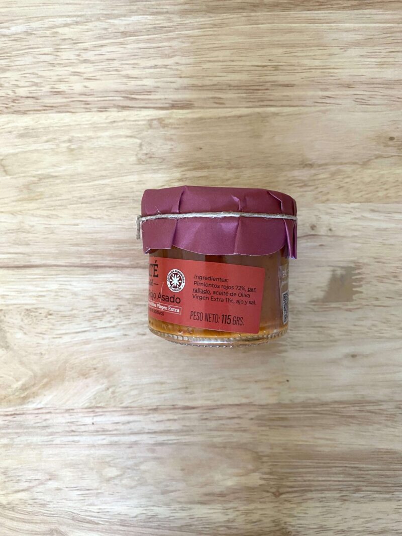 Paté vegetal de Pimientos rojos asados - Imagen 2