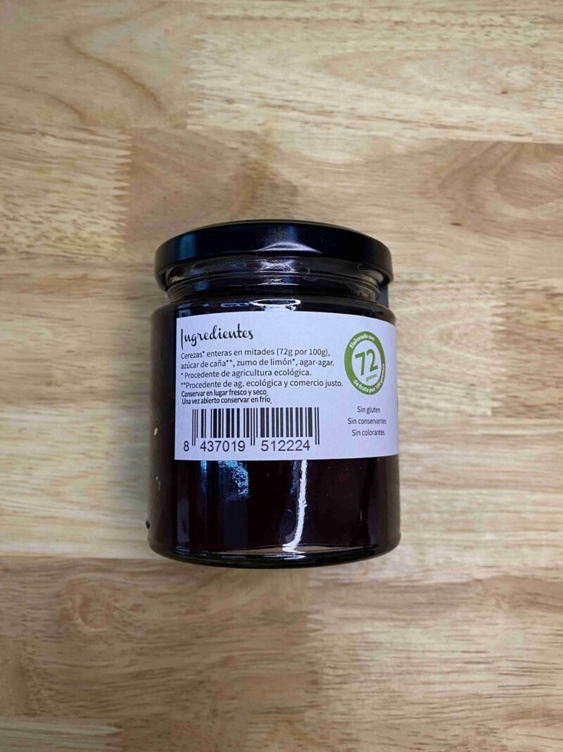 Mermelada ecológica de Cereza - Imagen 2