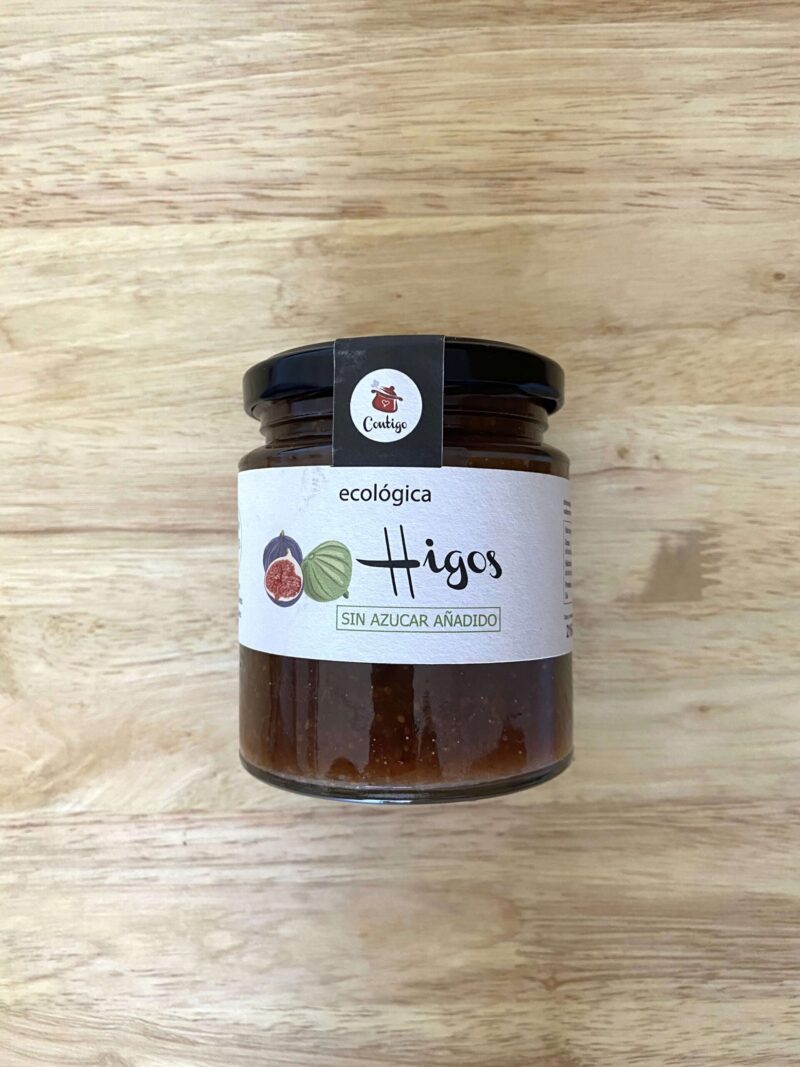 Mermelada ecológica de Higos sin azucar añadido