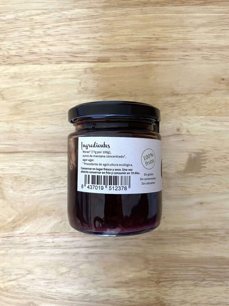 Mermelada ecológica de Moras - Imagen 2