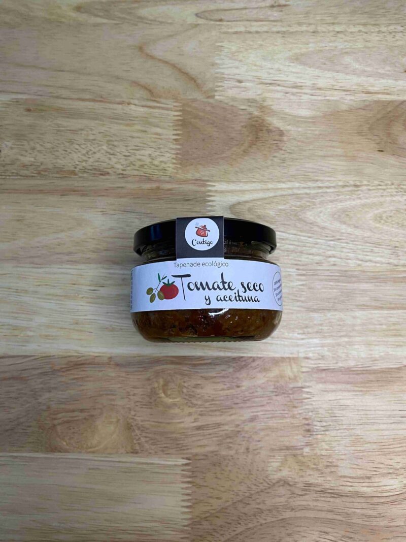 Paté ecológico de Tomate seco y Aceitunas